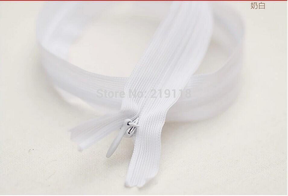 Free Shipping 60 cm Invisible zipper length garment accessories 50pcs