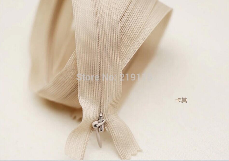 Free Shipping 60 cm Invisible zipper length garment accessories 50pcs