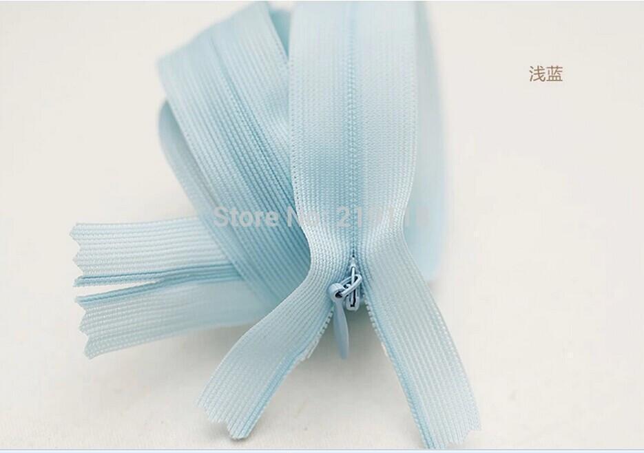 Free Shipping 60 cm Invisible zipper length garment accessories 50pcs